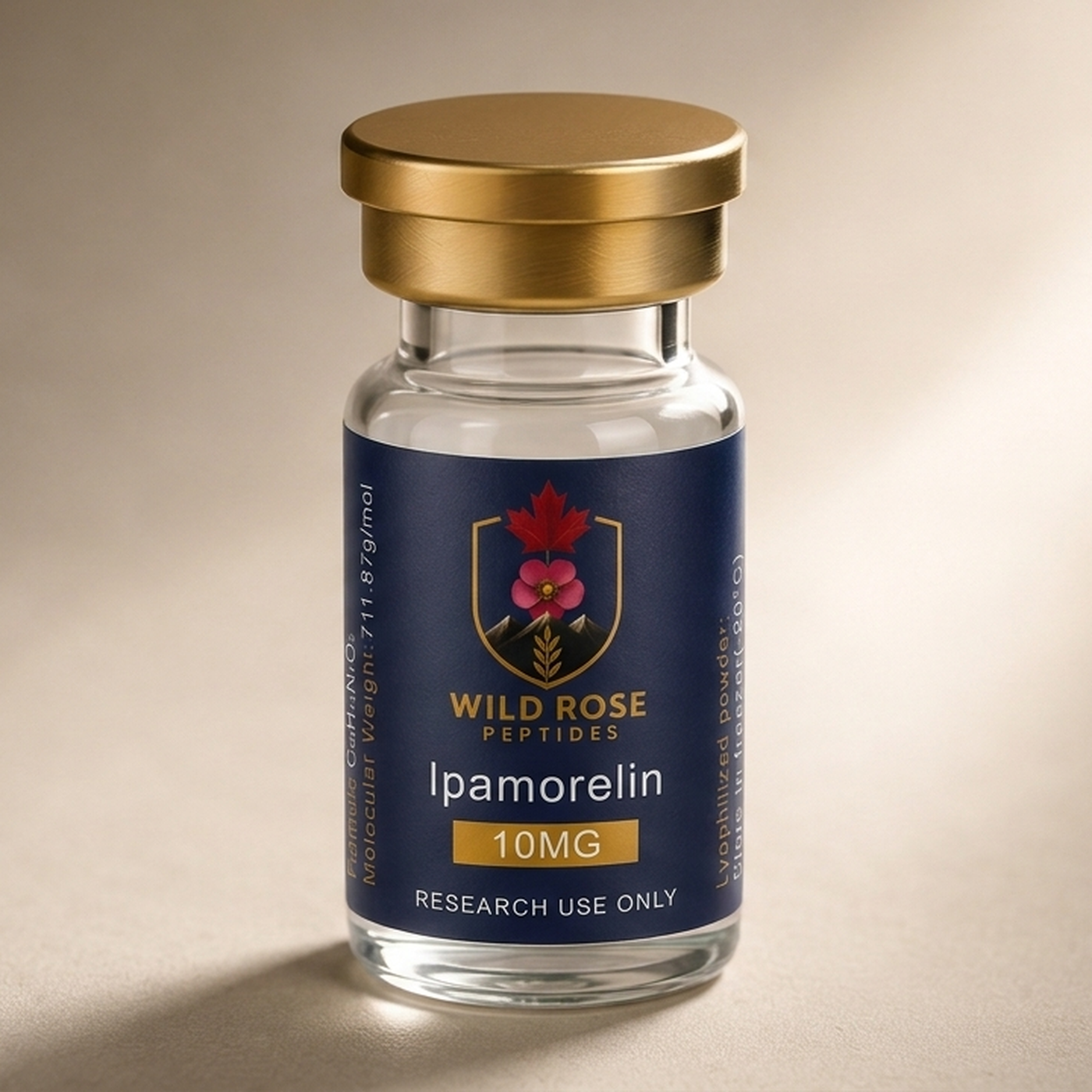 Ipamorelin vial artwork