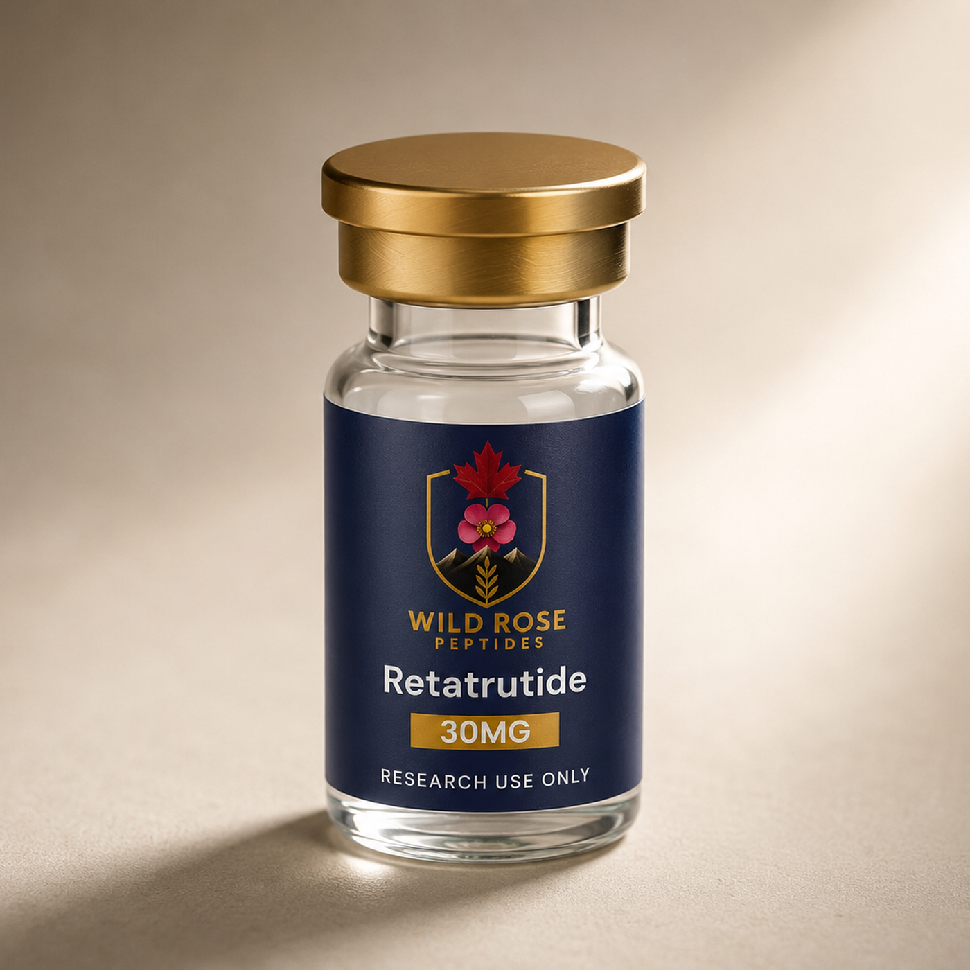 Retatrutide vial artwork